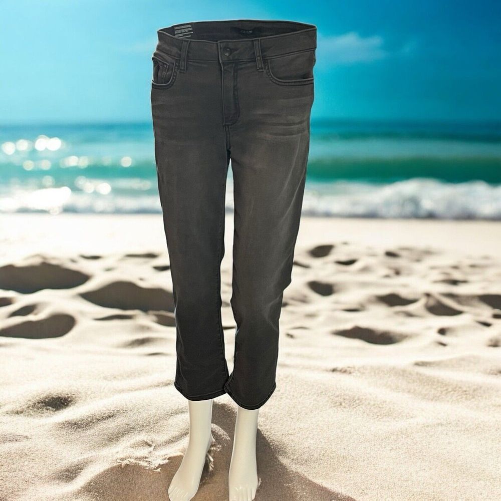 Joe's Jeans Women's Cropped Ankle Jeans in Charcoal Gray